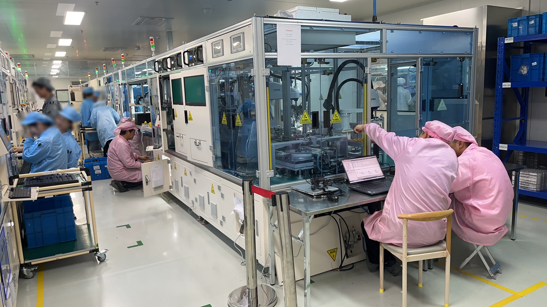 汽车雨量传感器全自动生产线PLC程序开发