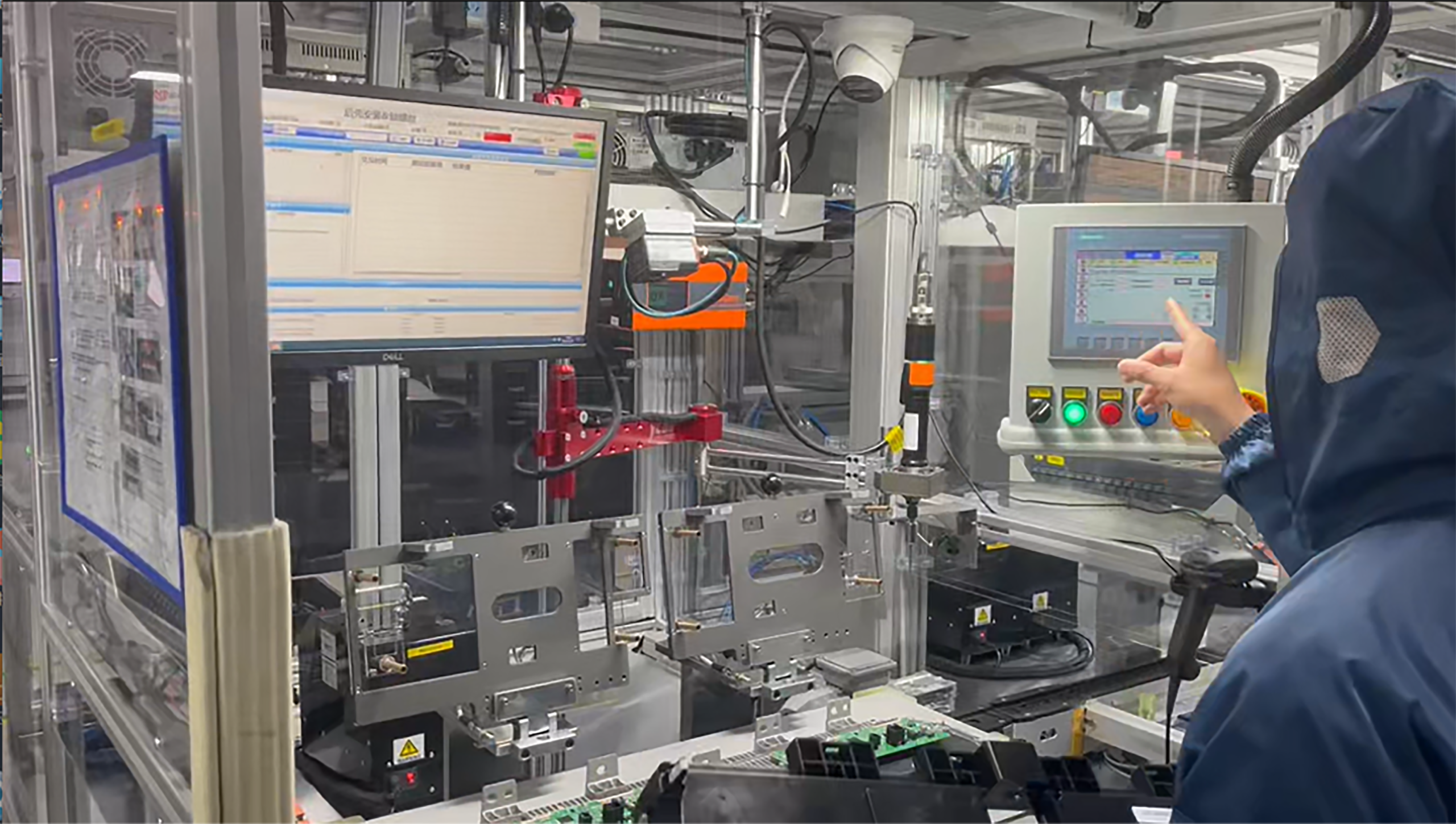 汽车中控屏组装生产线PLC程序升级改造